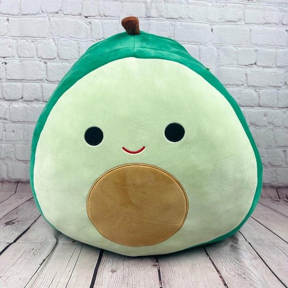 Squishmallows Other - Squishmallows 16" Austin the Avocado Fruit Veggie Squad Soft Plush Toy Kelly Toy